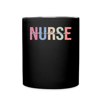Infirmière praticienne en soins infirmiers - Mug uni - noir - Devant