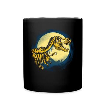 Halloween Costume Pumpkin Scary Spooky Horror Party - Full Colour Mug - black - Front