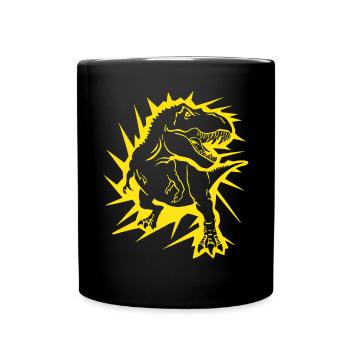 Halloween Costume Pumpkin Scary Spooky Horror Party - Full Colour Mug - black - Front