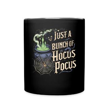 Halloween Costume Pumpkin Scary Spooky Horror Party - Full Colour Mug - black - Front