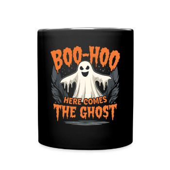 Halloween Ghost Ghost - Full Colour Mug - black - Front