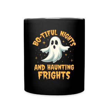 Halloween Ghost Ghost - Full Colour Mug - black - Front