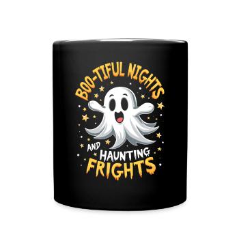 Halloween Ghost Ghost - Full Colour Mug - black - Front