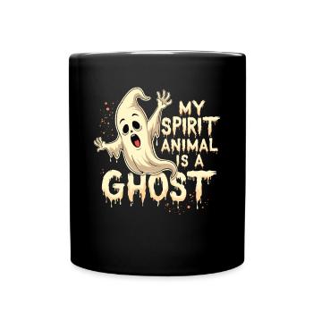 Halloween Ghost Ghost - Full Colour Mug - black - Front