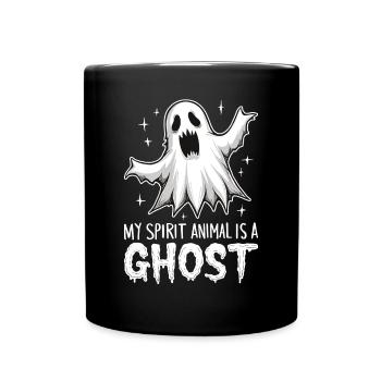 Halloween Ghost Ghost - Full Colour Mug - black - Front