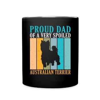 Cadeaux pour terrier australien - Mug uni - noir - Devant