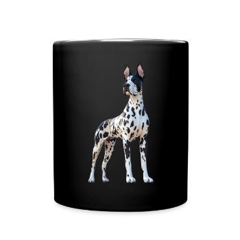 Great Dane Hatz Male Saupacker Great Dane - Full Colour Mug - black - Front