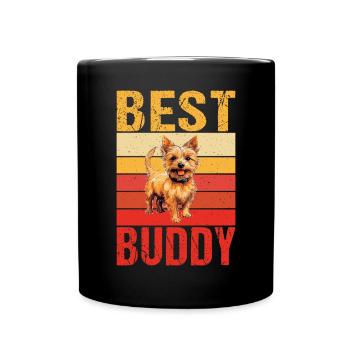 Australian Terrier Gifts - Tasse einfarbig - Schwarz - Vorne