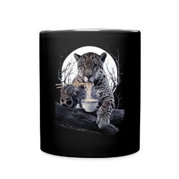Jaguar - Tasse einfarbig - Schwarz - Vorne