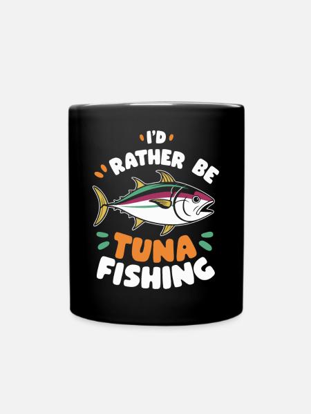 Thunfisch - Tasse einfarbig - Schwarz