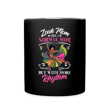 Funny Zouk Dancer Saying - Full Colour Mug - black - Front
