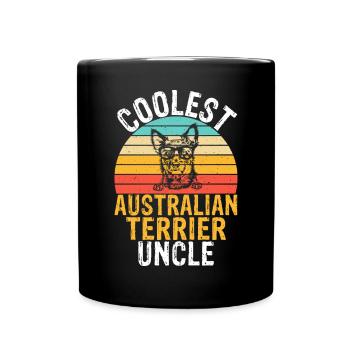 Cadeaux pour terrier australien - Mug uni - noir - Devant
