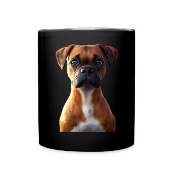 Boxer allemand Chien Boxer Club allemand Boxer Club allemand - Mug uni - noir - Devant