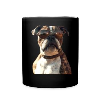 German Boxer Dog Boxer Club German Boxer Club - Full Colour Mug - black - Front