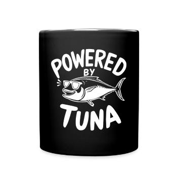 Thunfisch - Tasse einfarbig - Schwarz - Vorne