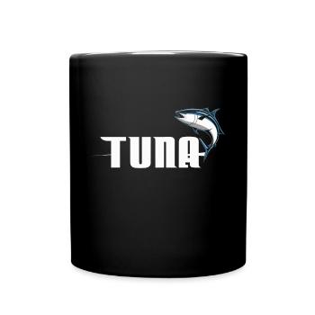 Thunfisch - Tasse einfarbig - Schwarz - Vorne