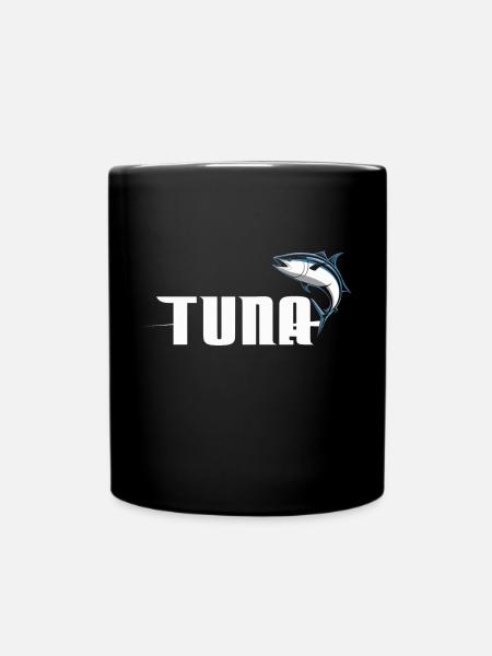 Thunfisch - Tasse einfarbig - Schwarz