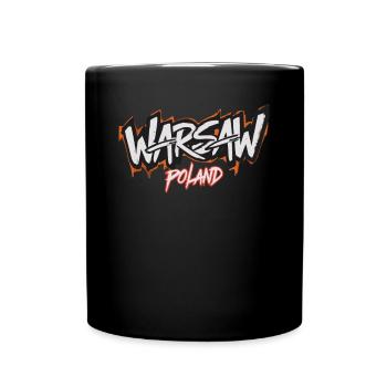 Varsovie Pologne Souvenir - Mug uni - noir - Devant