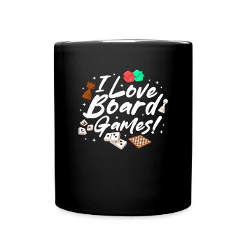 Board Game Board Games Game Night Games Gift - Full Colour Mug - black - Front