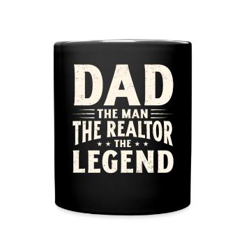 Realtor - Full Colour Mug - black - Front