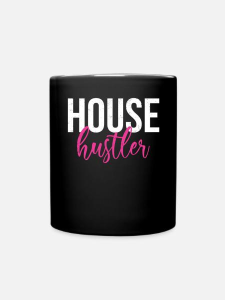 Immobilienmakler - Tasse einfarbig - Schwarz