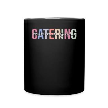 Responsable Traiteur Serveur Traiteur - Mug uni - noir - Devant