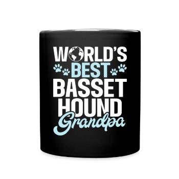Cadeaux Basset Hound - Mug uni - noir - Devant