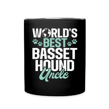Cadeaux Basset Hound - Mug uni - noir - Devant
