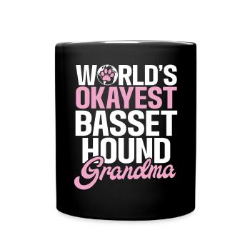 Cadeaux Basset Hound - Mug uni - noir - Devant