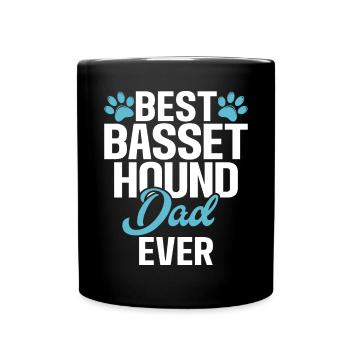 Cadeaux Basset Hound - Mug uni - noir - Devant