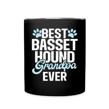 Cadeaux Basset Hound - Mug uni - noir - Devant