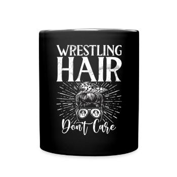 Lutteuse Fille Grappling Lutteuse Femmes - Mug uni - noir - Devant