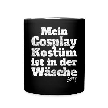 Cosplay Kostüm In Wäsche Anime Manga Cosplayer - Tasse einfarbig - Schwarz - Vorne
