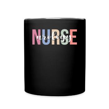 Urology Nurse Nursing Urologist - Full Colour Mug - black - Front