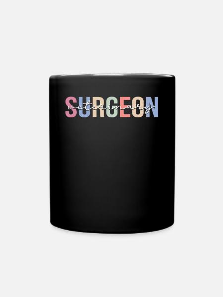 Tierarzt Chirurg Tierarzt Vet Tech - Tasse einfarbig - Schwarz