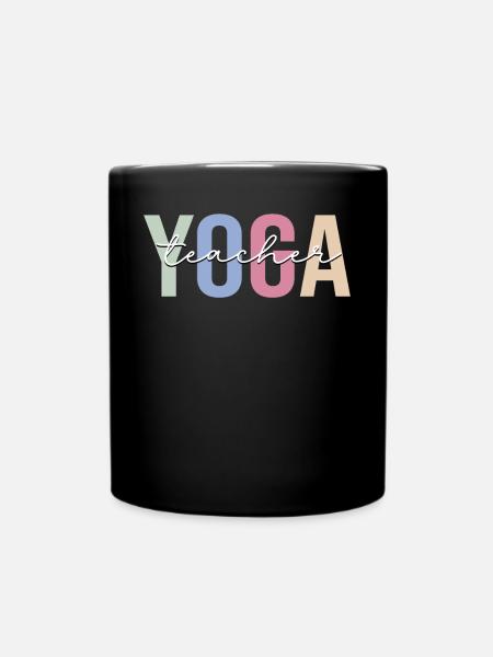 Professeur de Yoga Professeur de Yoga - Mug uni - noir