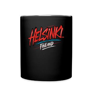 Helsinki Finlande Souvenir - Mug uni - noir - Devant
