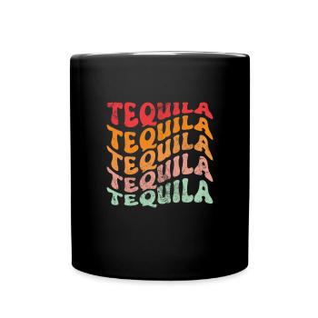 Tequila - Tasse einfarbig - Schwarz - Vorne