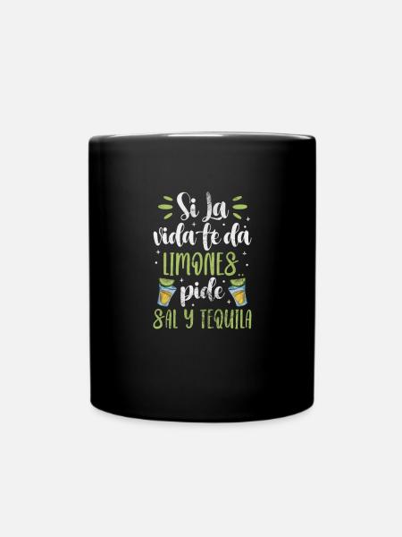 Tequila - Tasse einfarbig - Schwarz