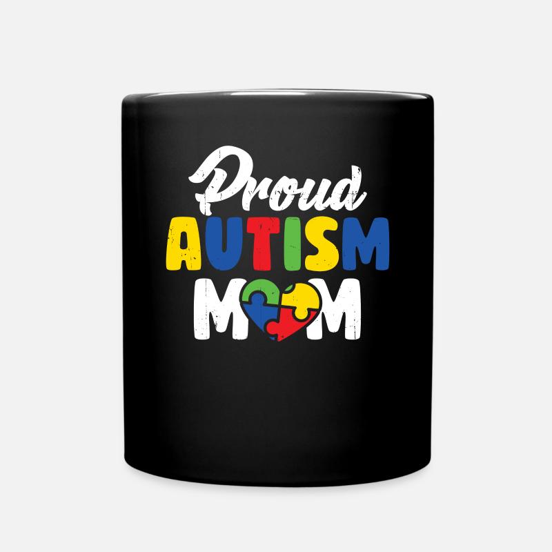 Autismus - Tasse einfarbig - Schwarz