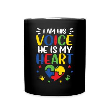 Autisme - Mug uni - noir - Devant