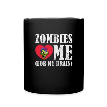 Zombi - Mug uni - noir - Devant