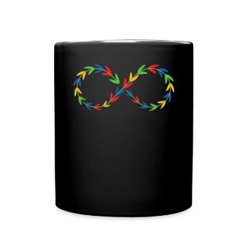 Autism - Full Colour Mug - black - Front