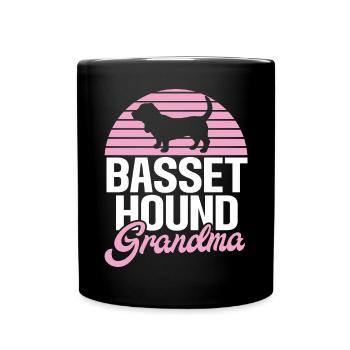 Cadeaux Basset Hound - Mug uni - noir - Devant
