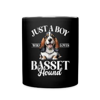 Cadeaux Basset Hound - Mug uni - noir - Devant