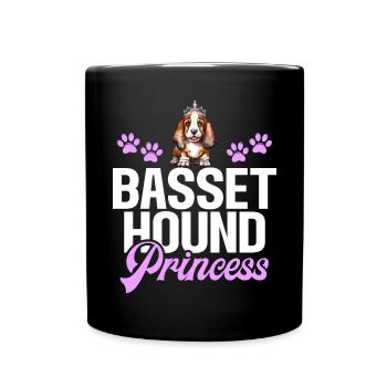 Cadeaux Basset Hound - Mug uni - noir - Devant
