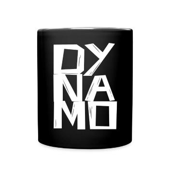 -DY-NA-MOs- - Tasse einfarbig - Schwarz - Vorne