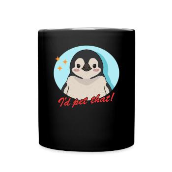 Penguin Funny Baby Penguins Gifts - Full Colour Mug - black - Front