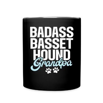 Cadeaux Basset Hound - Mug uni - noir - Devant