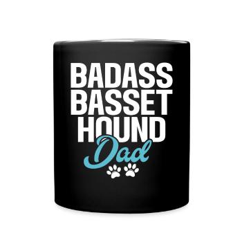 Cadeaux Basset Hound - Mug uni - noir - Devant